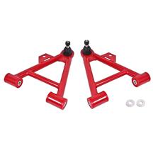 BMR Mustang Tubular Front Control Arms   - Standard Ball Joint - Red (79-93) AA035R