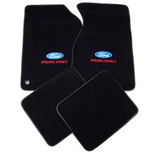 ACC Mustang  Floor Mats with Ford Racing Logo Black  (94-98) 11486-801-207