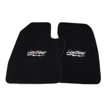 ACC F-150 SVT Lightning Floor Mats with Lightning Logo Black (93-95)