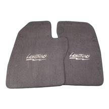ACC F-150 SVT Lightning Floor Mats with Lightning Logo Dark Gray  (1993)