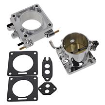Accufab Mustang 75mm Throttle Body w/ EGR Spacer Polished  (86-93) 5.0 F75K