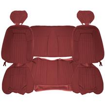 Acme Mustang Sport Seat Upholstery - Cloth  - Ruby Red (1993) Convertible U642-138