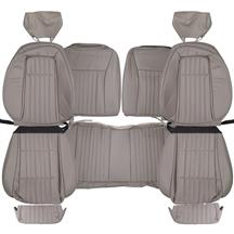 Acme U916PC-0511 Front and Rear Red Vinyl Bench Seat Upholstery