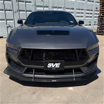 APR Mustang Carbon Fiber Front Splitter w/ Support Rods (24-26) GT CW-202410