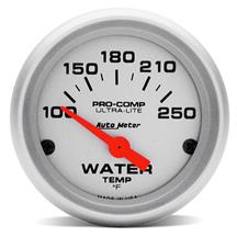 Auto Meter  Ultra-Lite Short Sweep Water Temp Gauge - 2 1/16"  4337