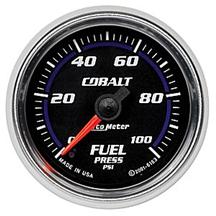 Autometer Cobalt Fuel Pressure Gauge 0-100 PSI 2 1/16" 6163