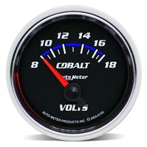 AutoMeter Cobalt Volt Gauge 2 1/16" 6192