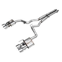 AWE Mustang SwitchPath Cat Back Exhaust w/ Active Exhaust  - Chrome Tips (2024) Dark Horse 3025-42375