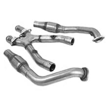 Bassani Mustang Catalytic X Pipe - Shorty Headers  - Stainless (03-04) Cobra/Mach 1 46033