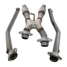 Bassani Mustang Catalytic X Pipe  - Stainless (94-95) 5.0 50943