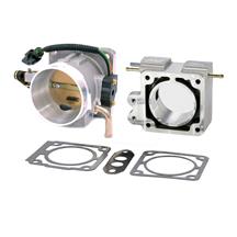 BBK Mustang 70mm Throttle Body And Spacer Kit Satin (86-93) 1500