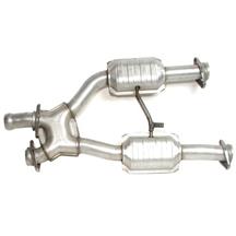 BBK Mustang Catted X-Pipe for Long Tube Headers - Manual - 2.5" (79-93) 5.0 1659