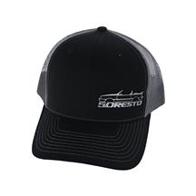 5.0 Resto Fox Body Silhouette Hat  - Black & Gray