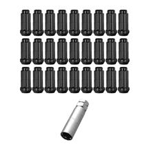 Gorilla Spline Drive Lug Nut Kit  - Black (15-26) F150/Bronco Raptor K6TS-14150BGR