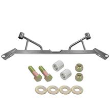 BMR Mustang 4-Point Chassis Brace  - Black Hammertone (15-22) CB006H