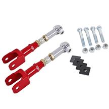 BMR Mustang Double Adjustable Toe Rods Red (15-22) TR005R