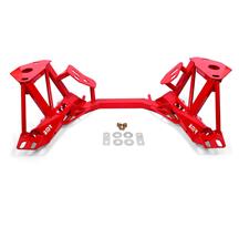 BMR Mustang Premium Tubular K-Member With Spring Perches  - Red (96-04) KM743R
