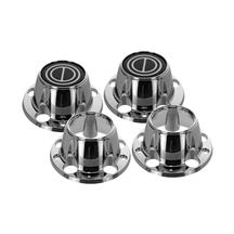 Bronco Plastic Wheel Center Cap Kit  - Black (92-96)