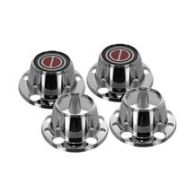 Bronco Plastic Wheel Center Cap Kit  - Red (92-96)