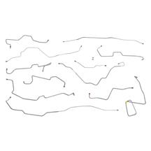 Bronco Brake Line Kit - ABS  - Stainless Steel (95-96)