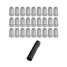 Bronco Spline Drive Lug Nut Kit  - Chrome (21-25)