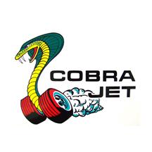 Cobra Jet Window Decal