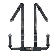 Corbeau 4-Point Bolt-In Harness  - Black 44001B