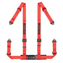 Corbeau 4-Point Bolt-In Harness  - Red 44007B