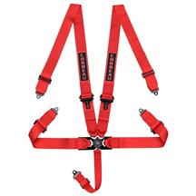 Corbeau 5 Point Camlock Harness Red SFI Approved 53007B