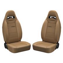 Corbeau Bronco Moab Seat Pair - Vinyl  - Tan (92-96) 70070PR