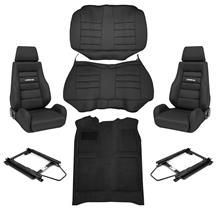 Corbeau Mustang GTS 2 Interior Upgrade Kit Black (82-93) Coupe 20301A