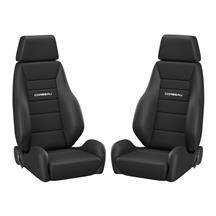 Corbeau Mustang GTS 2 Seat Pair Black Cloth 20301
