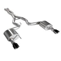 Corsa Mustang Xtreme 3" Cat Back Exhaust  - 4.5" Black Tips (15-17) GT 14328BLK