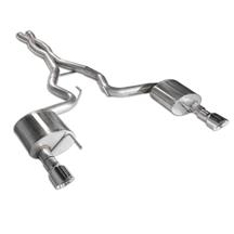 Corsa Mustang 3" Sport Cat Back Exhaust w/ 4.5" Polished Tips (15-17) 5.0 14332