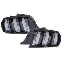 Mustang Euro Sequential Tail Lights - Clear (15-23)