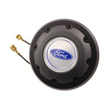Mustang 3-Spoke Steering Wheel Horn Button  - Black (79-82) D8TZ-13A805-BL