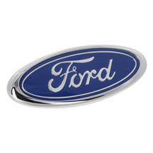 Mustang 83-86 All/87-93 GT Front Ford Oval Emblem  - Original Ford Blue E3ZZ-8223