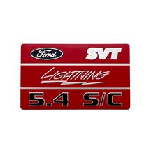 F-150 SVT Lightning Embossed Air Box Emblem (01-04)