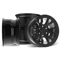 Bronco FR99 Raptor Style Wheel Kit - 17x9  - Gloss Black w/ Black Trim Ring (21-24)