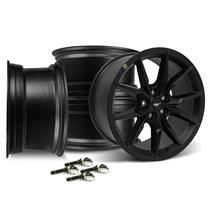 Ford Performance Mustang Dark Horse Wheel Kit - 19x9.5/10  - Satin Black (24-26) M-1007K-DHB