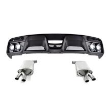Ford Performance Mustang GT Touring Axle Back & GT350 Lower Valance (15-17) M-5230-M8TBV
