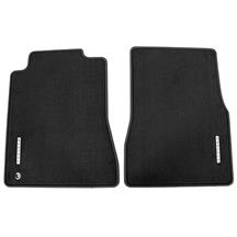 Ford Performance Mustang Tag Floor Mats  - Black (05-09) M-13086-ME