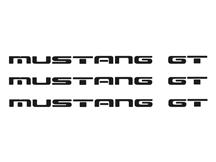 Mustang GT Bumper Insert Decals  - Black (87-93)