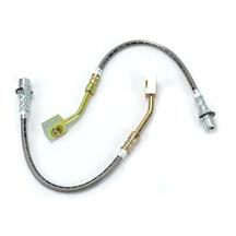 J&M Mustang Front Stainless Steel Brake Hoses (94-98) V6/GT 22516