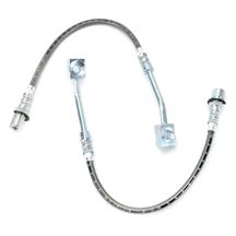 J&M Mustang Front Stainless Steel Brake Hoses (99-04) V6/GT/Cobra 22517