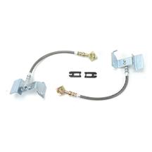 J&M Mustang Rear Stainless Steel Teflon Brake Hoses W/ ABS (05-14) 22530R