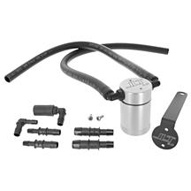 JLT Mustang 3.0 Oil Separator for Driver Side Clear Anodized (99-04) Cobra/Mach 1 3018D-C