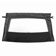 Kee Mustang Convertible Glass Window w/ Stayfast Cloth  - Black (1993) HG0276TNTV14SF