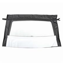 Kee Mustang Convertible Glass Rear Window  - White (83-92) HG0243TN11SP