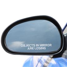 Kirban  Objects In Mirror Are Losing Decal KP-8000